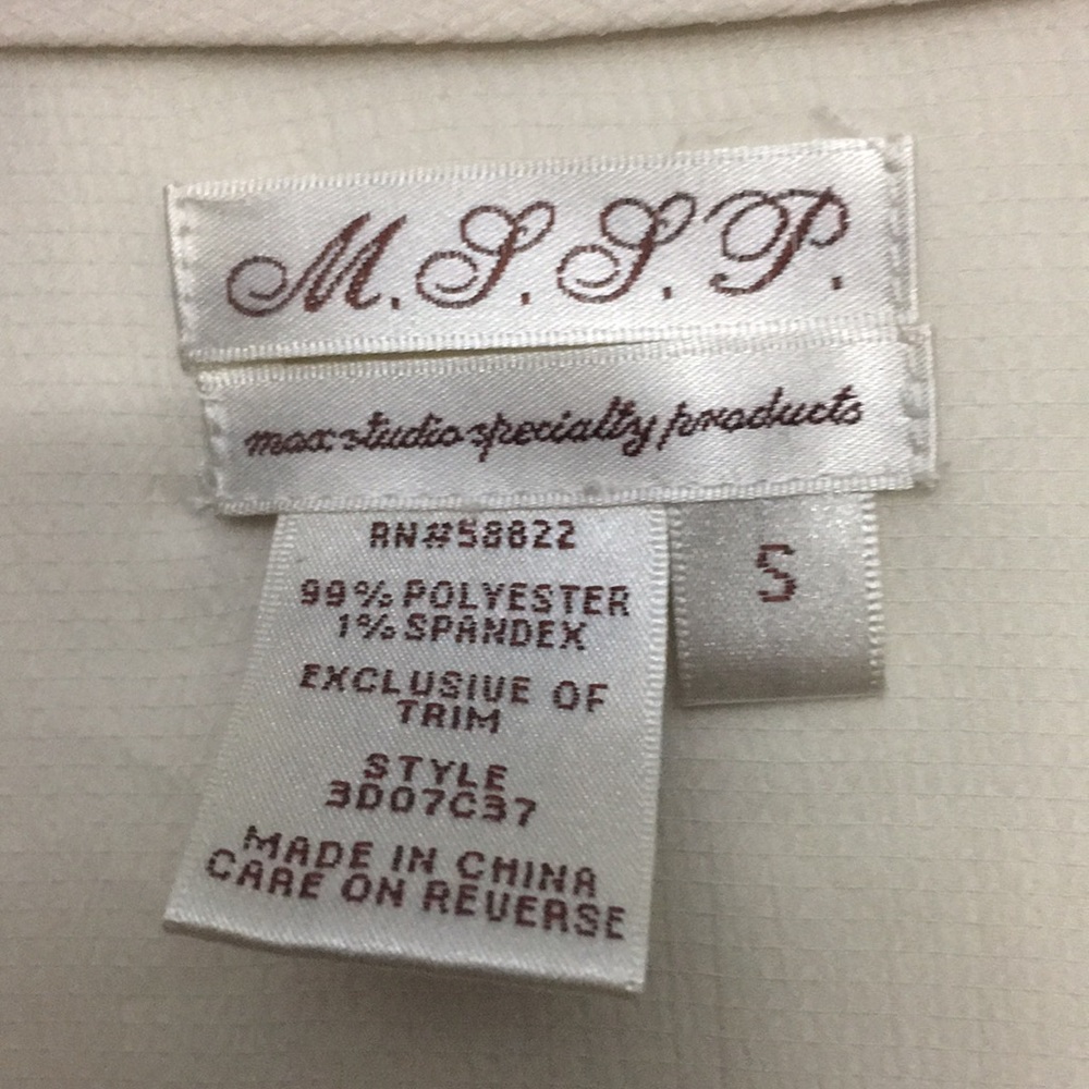 Mssp Max Studio By Leon Max Blouse - image 4